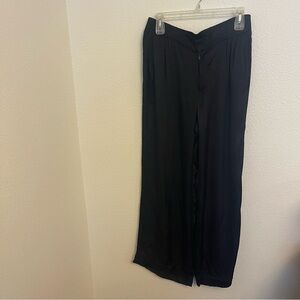 Good Hart Matilda Jane wide leg black rayon pants size medium